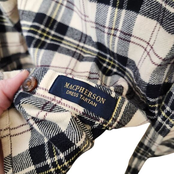 Pendleton Hawthorne flannel Macpherson dress Tartan mens button front shirt‎ Med - Picture 6 of 11